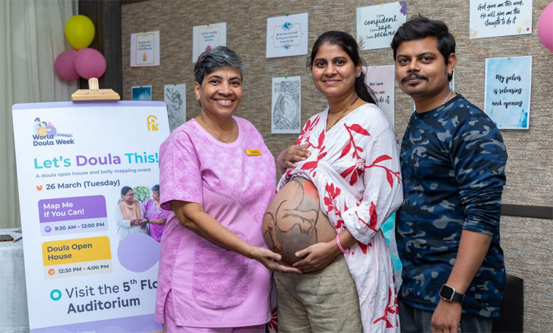 BELLY MAPPING 1 Fernandez Hospital celebrates World Doula Week with a Doula Open House and a Belly Mapping Activity