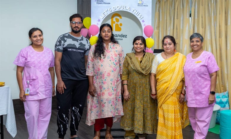 Fernandez Hospital celebrates World Doula Week with a Doula Open House and a Belly Mapping Activity