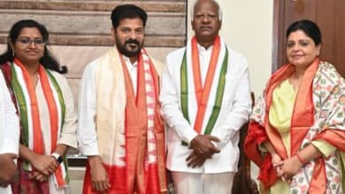 BRS leader Kadiyam Srihari, daughter join Congress