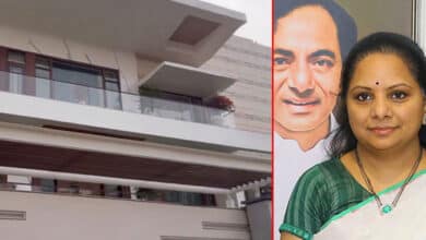 ED raids at BRS MLC Kavitha's house