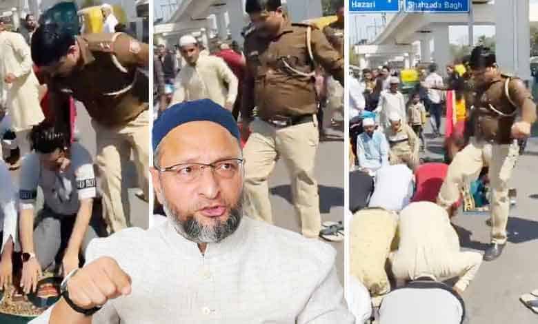 BJP may make the police official who kicked the worshipers as its candidate: Asad Owaisi