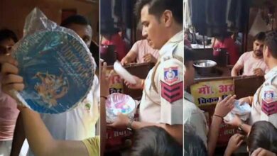 Police briefly detain shopkeeper allegedly found serving 'biryani' on plate with Lord Ram pic