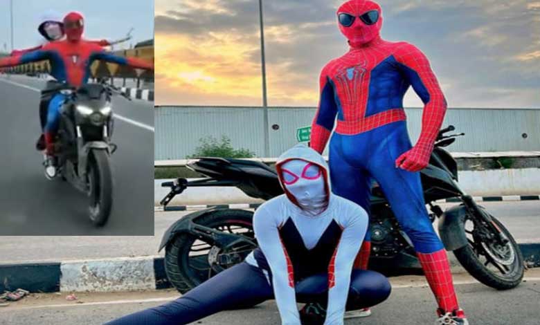 Delhi's 'Spider-Couple' Face Charges for Reckless Driving After Viral Video