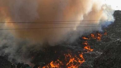 Smoke continues to rise from Ghazipur landfill site, politicking ensues: Video