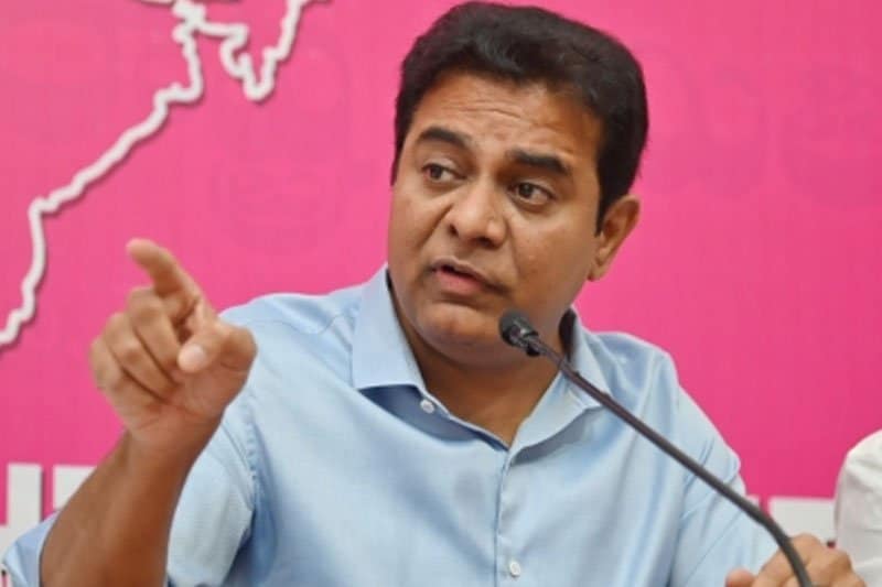 KTR accuses Cong of deceiving people with false guarantees