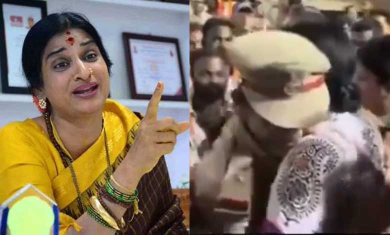 Saidabad ASI Hugged Madhavi Latha while on Duty, Suspended