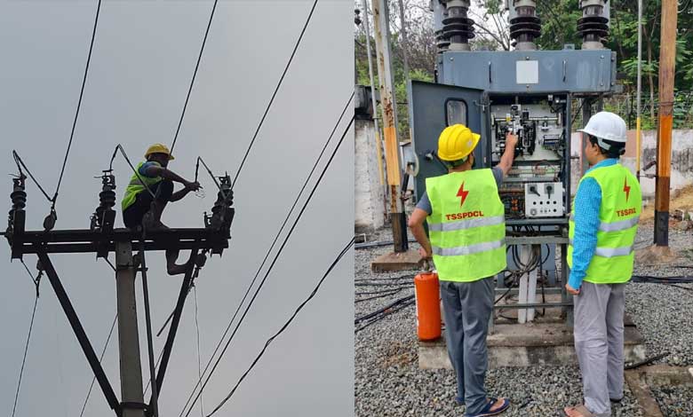 Hyderabad Rain: Electric Poles Damaged, Trees Uprooted Due to Strong Winds