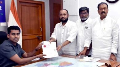 Congress Leader Sameer Waliullah Files Nomination for Hyderabad Lok Sabha Seat