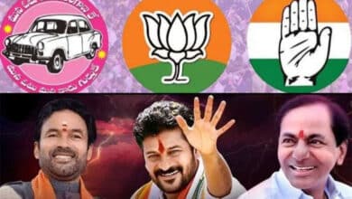 Telangana: Cong, BRS, BJP intensify campaigning for MLC bye-election