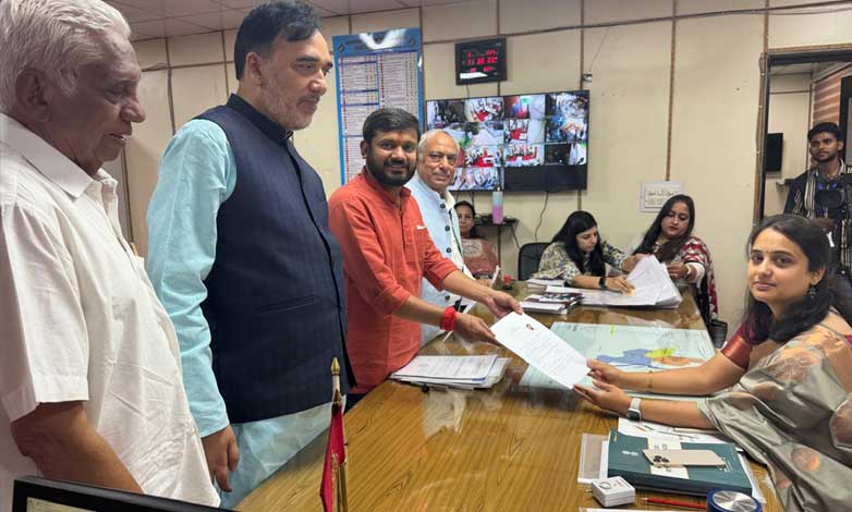 Cong leader Kanhaiya Kumar files nomination from northeast Delhi seat