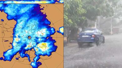 Hyderabad Rain: Heavy rains، strong winds gave relief to the citizens from the heat