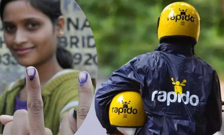 Rapido offers free rides to voters to polling stations on May 13 in Hyderabad, 3 other cities