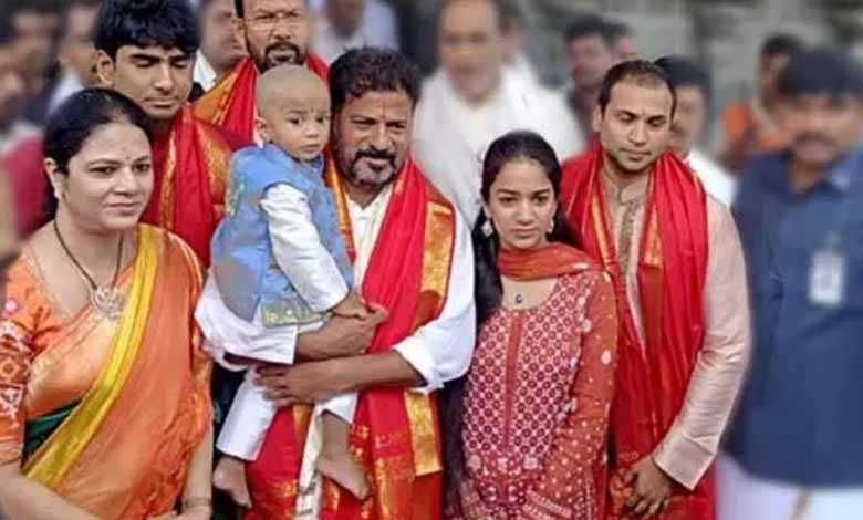 CM Revanth Reddy prays at Tirumala for cordial ties between Telugu states