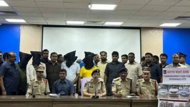 164 kg ganja seized in Hyderabad, six held