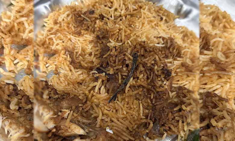 Customer Discovers Hair Pin in Biryani from Hyderabad Restaurant, Sparks Outrage on Social Media