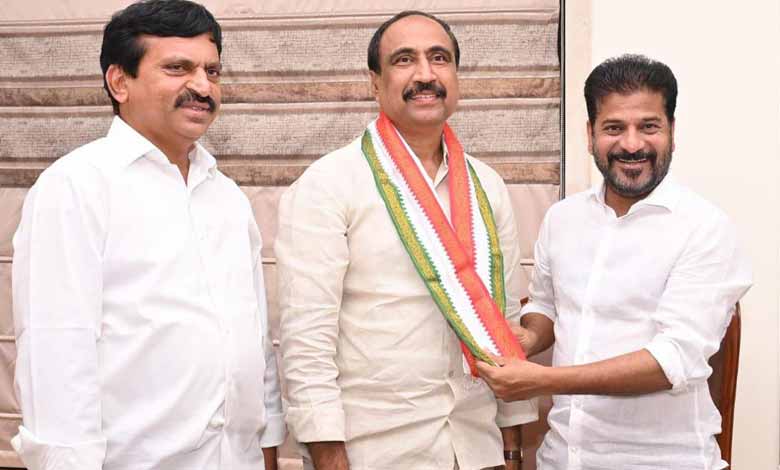 BRS suffers setback, another MLA joins ruling Congress in Telangana