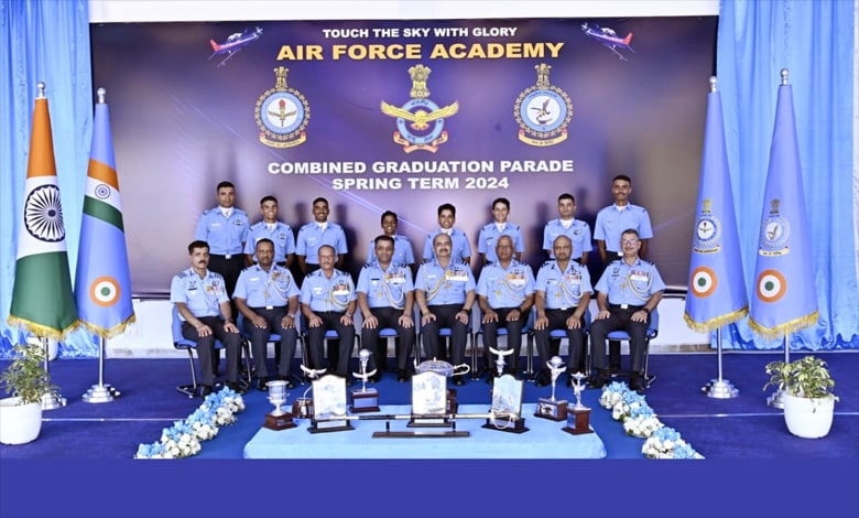 Combined Graduation Parade Held at Air Force Academy