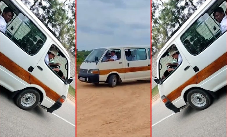 Watch: KCR Drives His Old Omni Van Following Doctor’s Advice