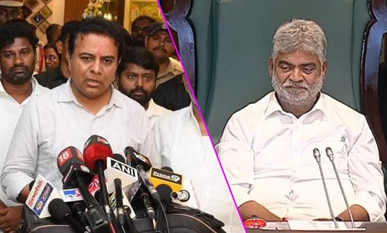 Telangana News | KTR: We Asked Speaker to Sack 10 BRS Party MLAs