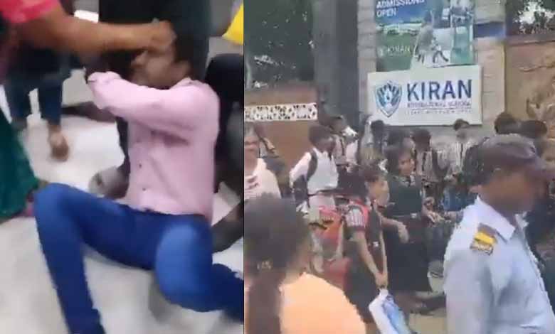 Hyderabad | Dance Teacher Sexually Assaults First Class Student, Furious Parents Deliver Justice: Video