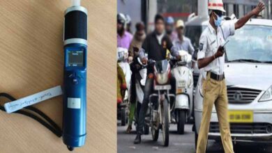 Car driver held for snatching breathalyzer during drunk drive test in Hyderabad