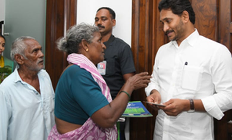 Ex-Andhra CM Jagan interacts with YSRCP workers, people for first time after losing power