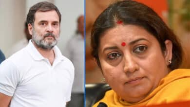 Don’t be nasty to Smriti Irani, LoP Rahul says on X; BJP calls it ‘most disingenuous’