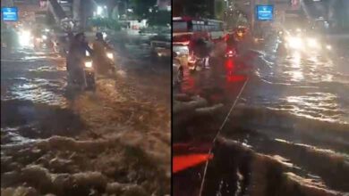 Hyderabad News | Heavy Downpours Disrupt Life in City: Video