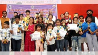 Sri Rudraraju Narasimha Murthy Raju Memorial International FIDE Rapid Rating Chess Tournament: Category Prize Winners Announced