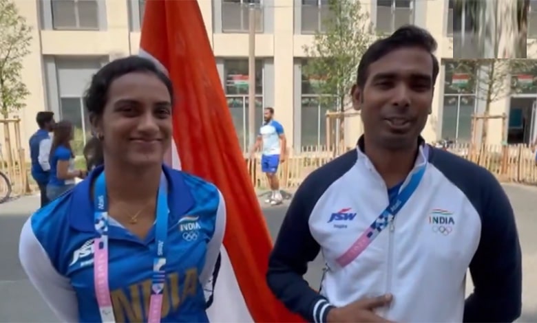 Paris Olympics:  Sharath Kamal, Sindhu eager to carry Tri-colour at opening ceremony