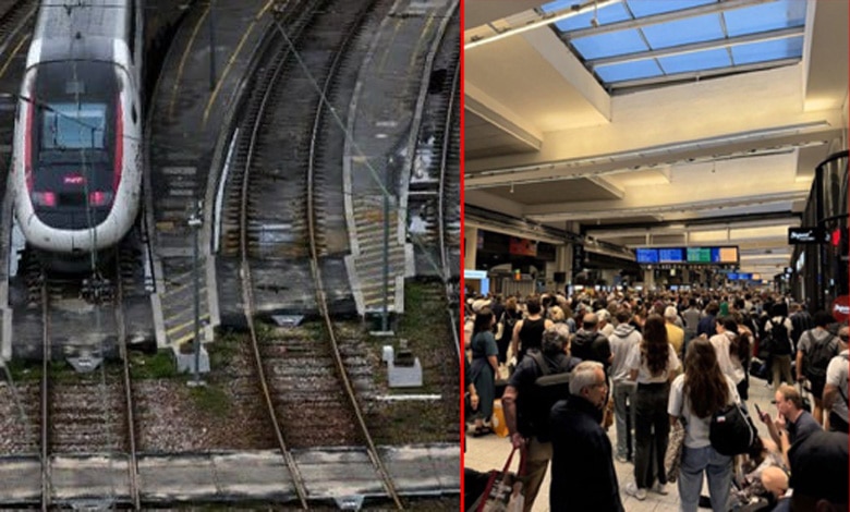 Arson Attacks Disrupt France's High-Speed Train Traffic Ahead of Olympics Opening Ceremony