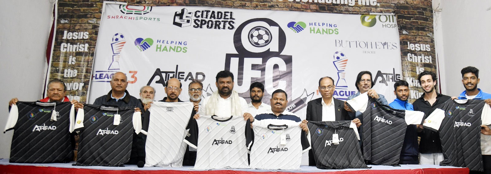 12345 Abbas Union FC Unveils New Jersey for I-League 3 2024; SATS Chairman Pledges Support for Local Football