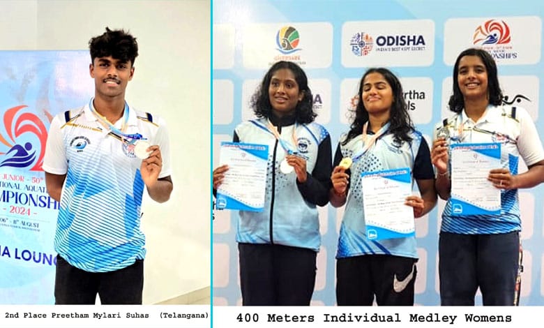 Karnataka and Maharashtra Shine at 40th Sub Junior and 50th Junior National Aquatic Championship 2024