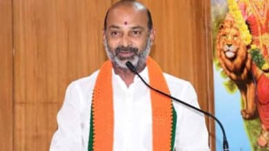 Telangana News | Union Minister Sanjay Kumar dismisses reports of talks between BJP, BRS