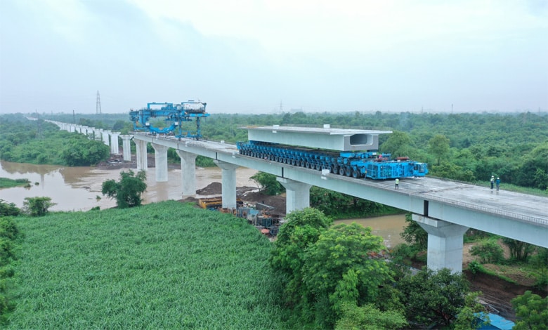 BULLET TRAIN 2 Construction work on Ahmedabad-Mumbai Bullet Train project in full swing: Railway Minister Ashwini Vaishnaw