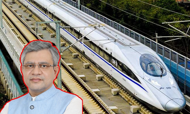 Construction work on Ahmedabad-Mumbai Bullet Train project in full swing: Railway Minister Ashwini Vaishnaw