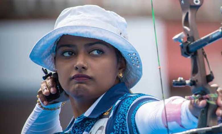 Deepika Kumari reaches women's individual archery quarterfinals; Bhajan Kaur eliminated