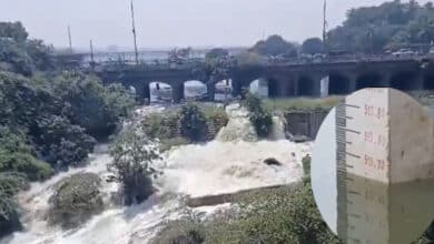 Hyderabad News | Hussain Sagar Lake Reaches Full Tank Level; Sluice Gates Lifted to 3.5 Feet: Video