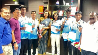 Hyderabad News | Felicitation Ceremony Honors Telangana’s Medalists from Junior National Aquatic Championship