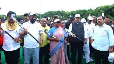 Hyderabad News | National Sports Day Celebrations Held at Gachibowli Stadium