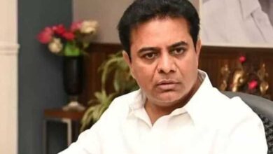 BRS leader Rama Rao booked for flying drone without permission at Kaleshwaram project