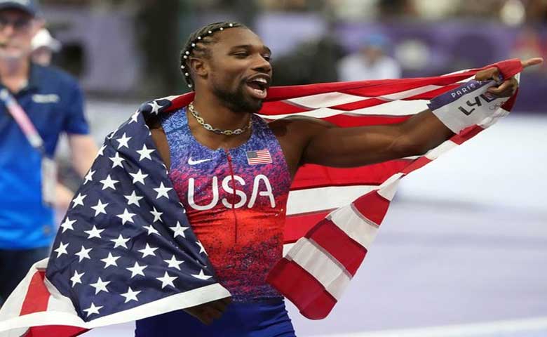 Noah Lyles secures historic 100m gold