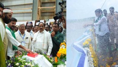 Telangana CM inaugurates Sitarama Lift irrigation Scheme in Bhadradri Kothagudem