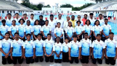 Telangana Swimming Team Gears Up for National Aquatic Championship in Bhubaneswar