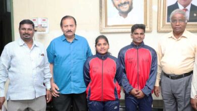 Telangana News | Telangana’s P. Samyuktha and P. Koushik Selected for Indian Team in Tug of War World Outdoor Championship 2024