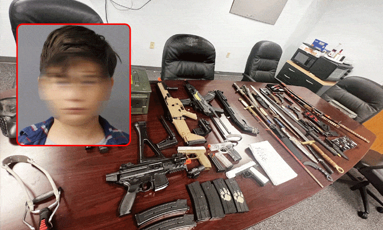 11-Year-Old Boy Arrested in the US for Threatening Violence with Weapons and "Kill List" (Video Viral)