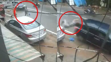 Hyderabad Horror | Shocking CCTV Footage: Reckless Driving Incident in Vanasthalipuram