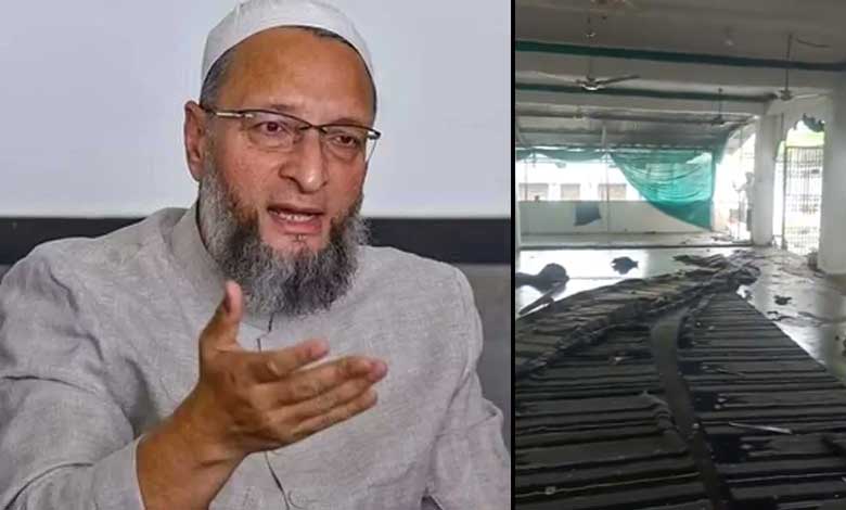 Telangana News | AIMIM MP Asaduddin Owaisi Calls for Swift Action Against Attackers of Muslim Establishments in Jainoor, Asifabad