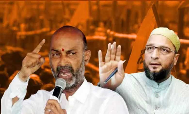 Bandi Sanjay Hits Back at Owaisi: "Isn't This Hinduphobia?"