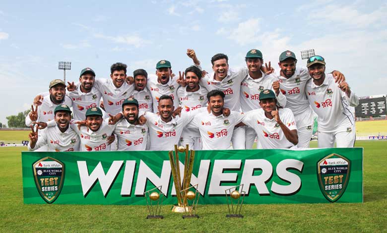 Bangladesh Stuns Pakistan with Historic Test Series Victory, Shattering Multiple Records